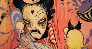 Alicia en el mundo gótico de Camille Rose Garcia